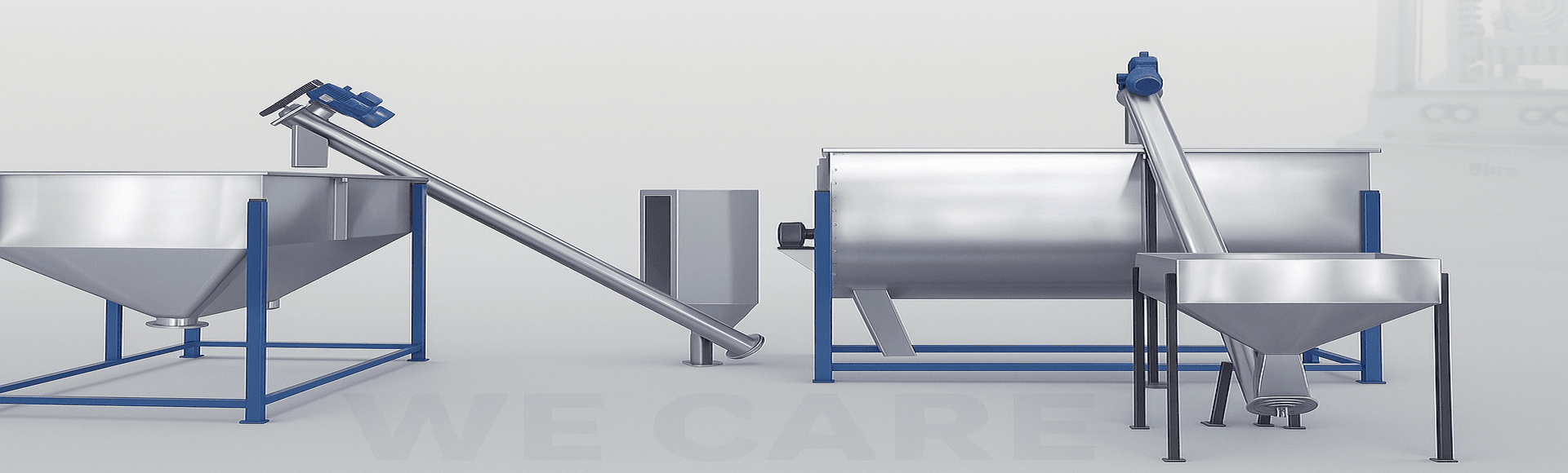 Industrial conveyors, silos, and valves for material handling